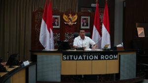 Kepala Staf Kepresidenan RI Dr. Moeldoko dalam Webinar yang diselenggarakan Dinas Pendidikan Provinsi NTB